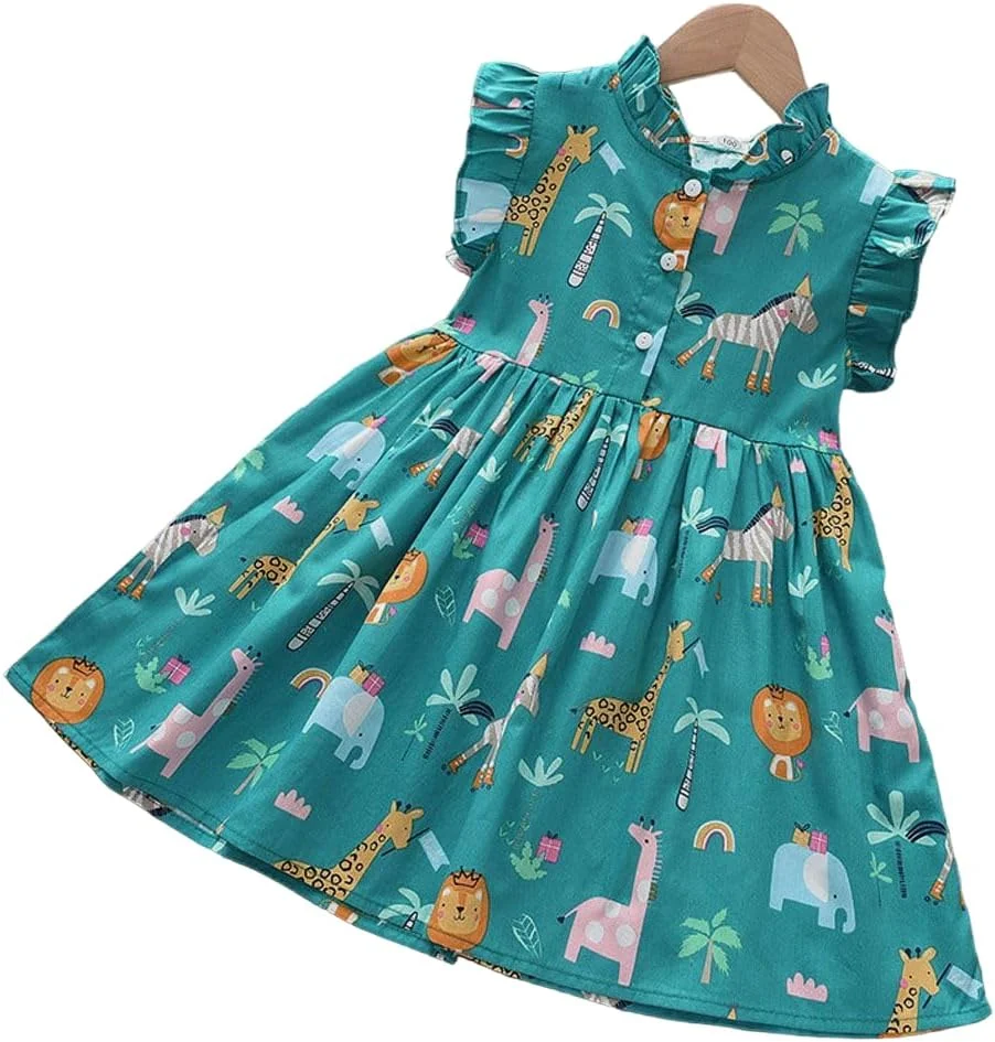 پیراهن دخترانه بچه گانه TAGAS مدل KD-1113-1110 (تک عددی)