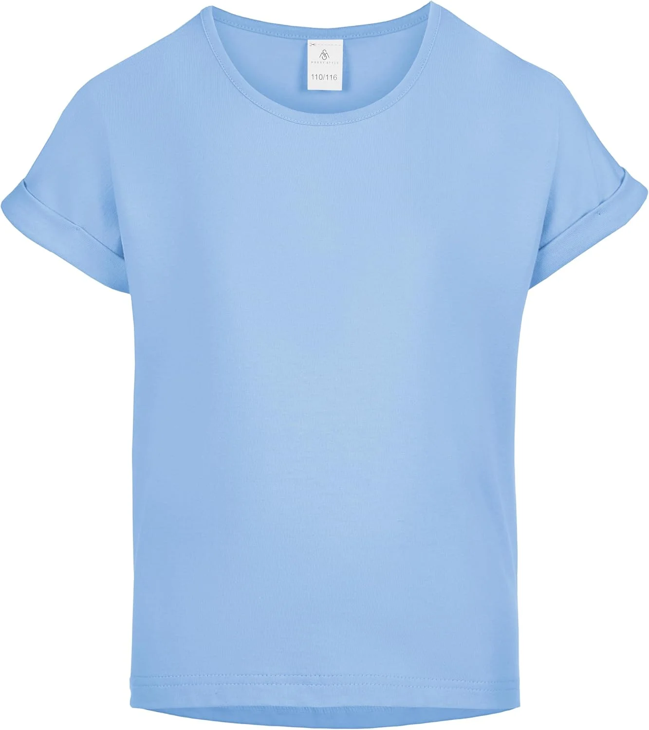 تی شرت دخترانه مری استایل مدل Ms-ms10-468-bl (تک عددی)