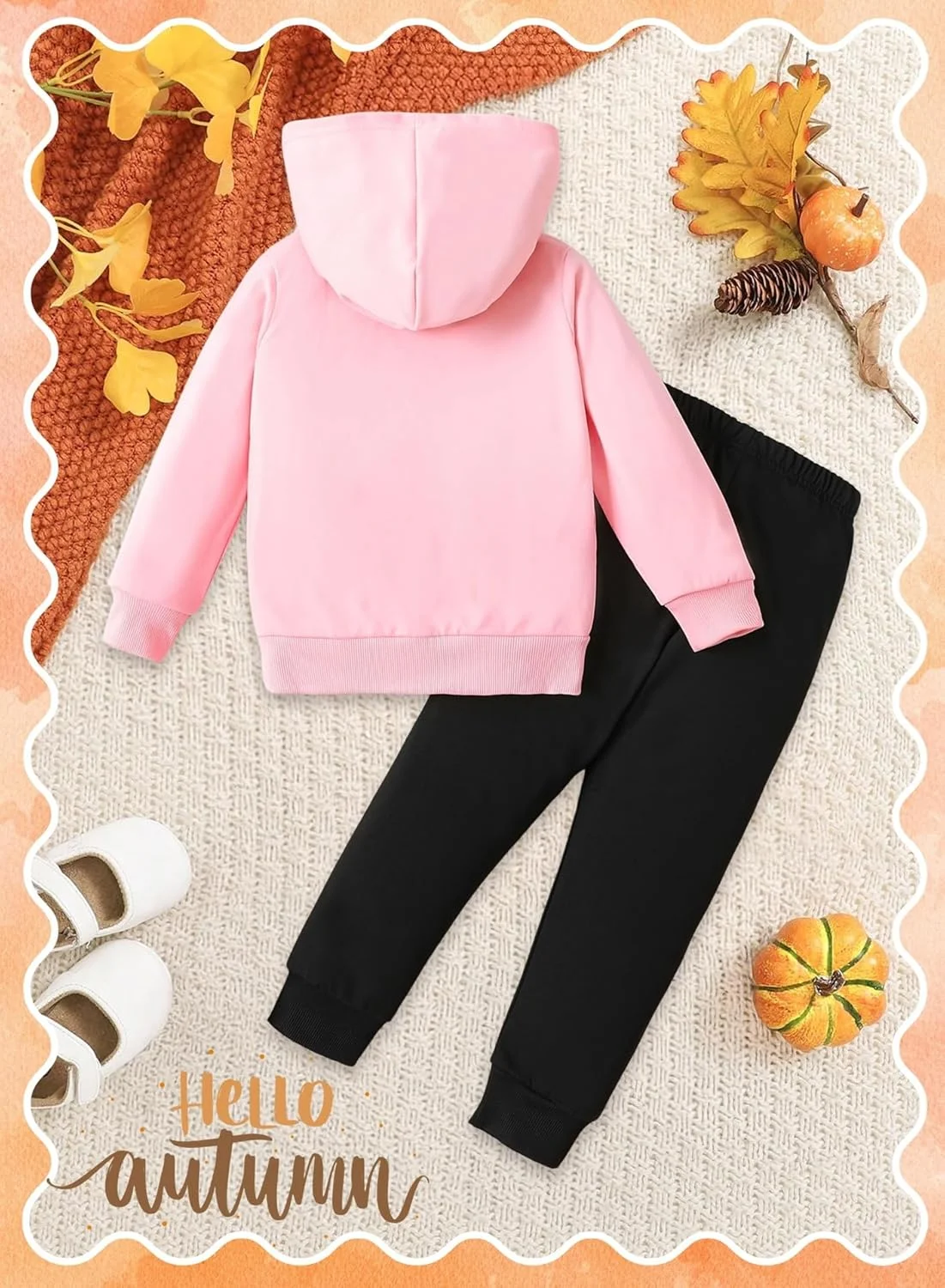 ست لباس راحتی دخترانه بچه گانه با طرح قلب