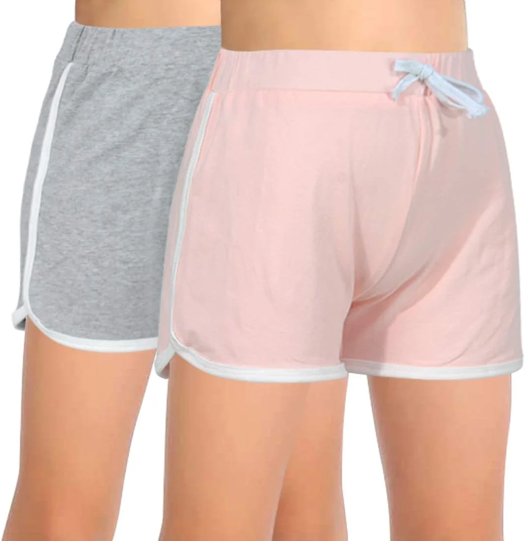 ست شورت ورزشی دخترانه گورلیا، مناسب فعالیت، ورزش، دویدن و استفاده روزمره - بسته 2 عددی ست شورت ورزشی دخترانه گورلیا، مناسب فعالیت، ورزش، دویدن و استفاده روزمره - بسته 2 عددی