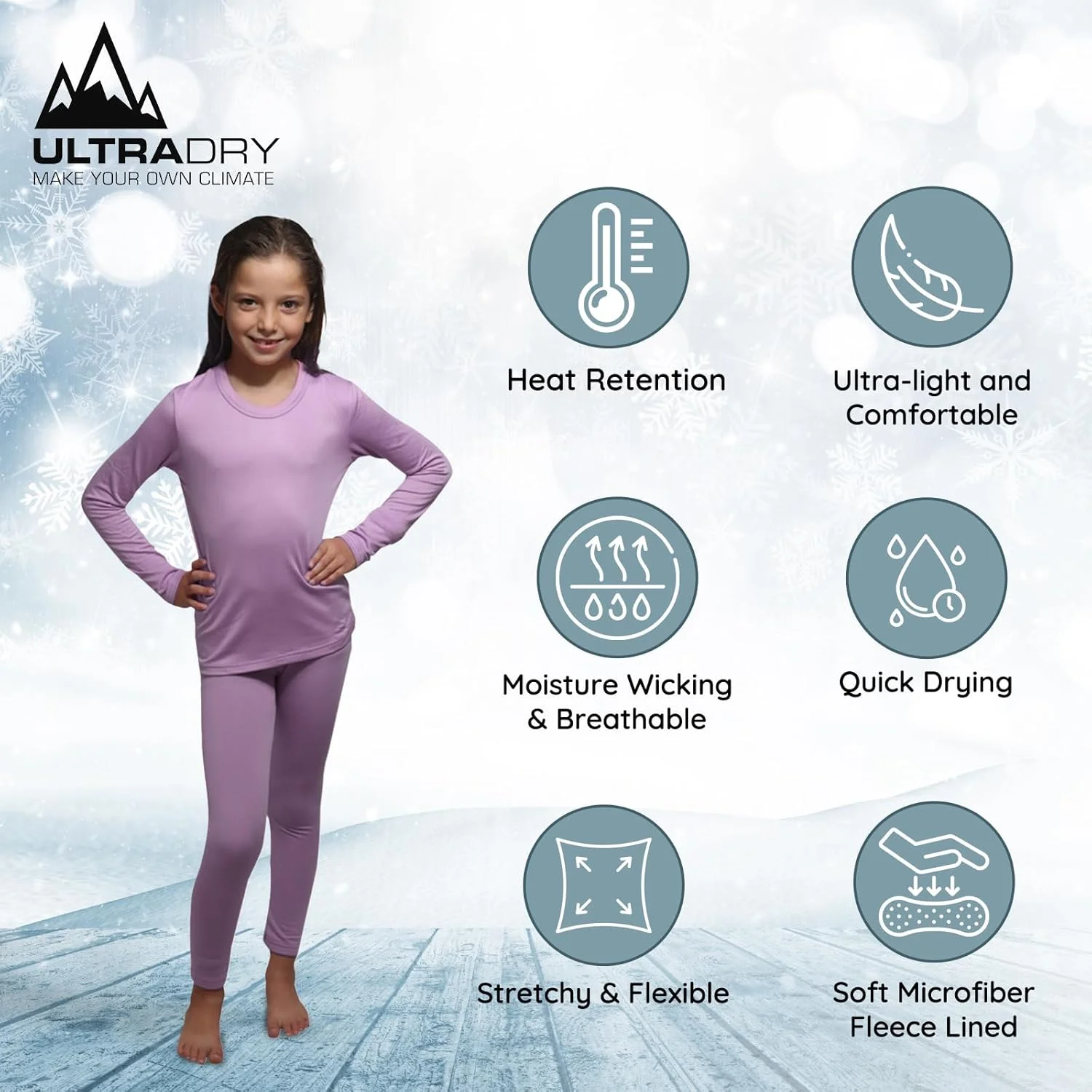 ست لباس گرم بچه گانه Outland، لایه داخلی پشمی فوق العاده نرم و سبک، جلیقه و زیرشلواری بلند ست لباس گرم بچه گانه Outland، لایه داخلی پشمی فوق العاده نرم و سبک، جلیقه و زیرشلواری بلند