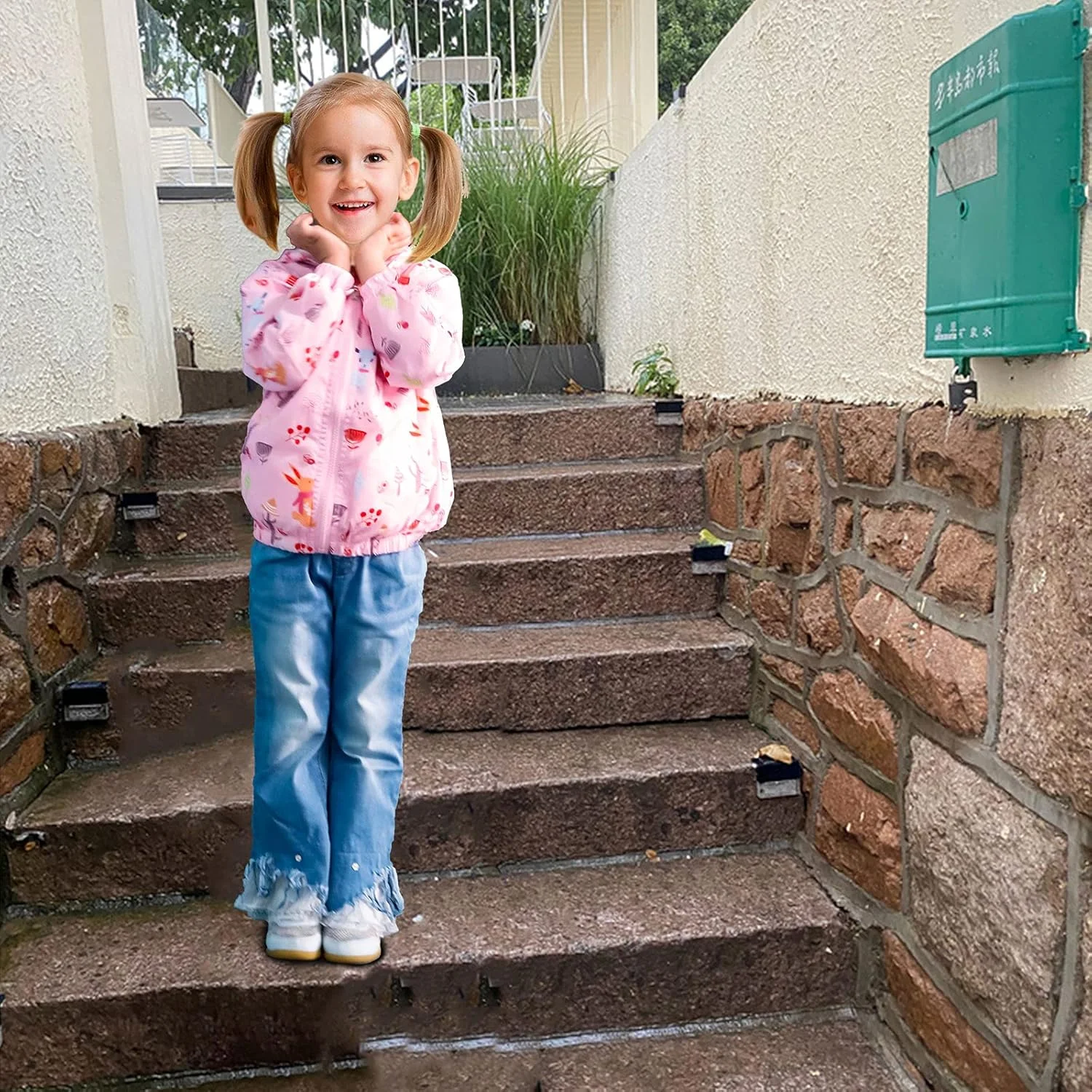 کاپشن دخترانه کلاه دار، لباس بیرونی بچه گانه، بادگیر ضد آب و ضد باد، کت آستین بلند کودک نوپا، ضد آفتاب، ضد مه، بارانی، لباس دختر بچه، زیپ دار، سبک وزن، نرم و نازک، مناسب سن 1 تا 7 سال