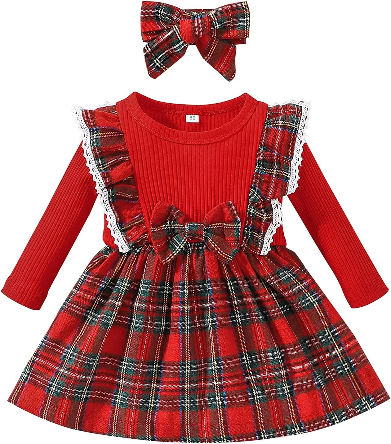 لباس پاییزه و زمستانه دخترانه، پیراهن گلدار غیر رسمی، پیراهن آستین بلند کبریتی دخترانه