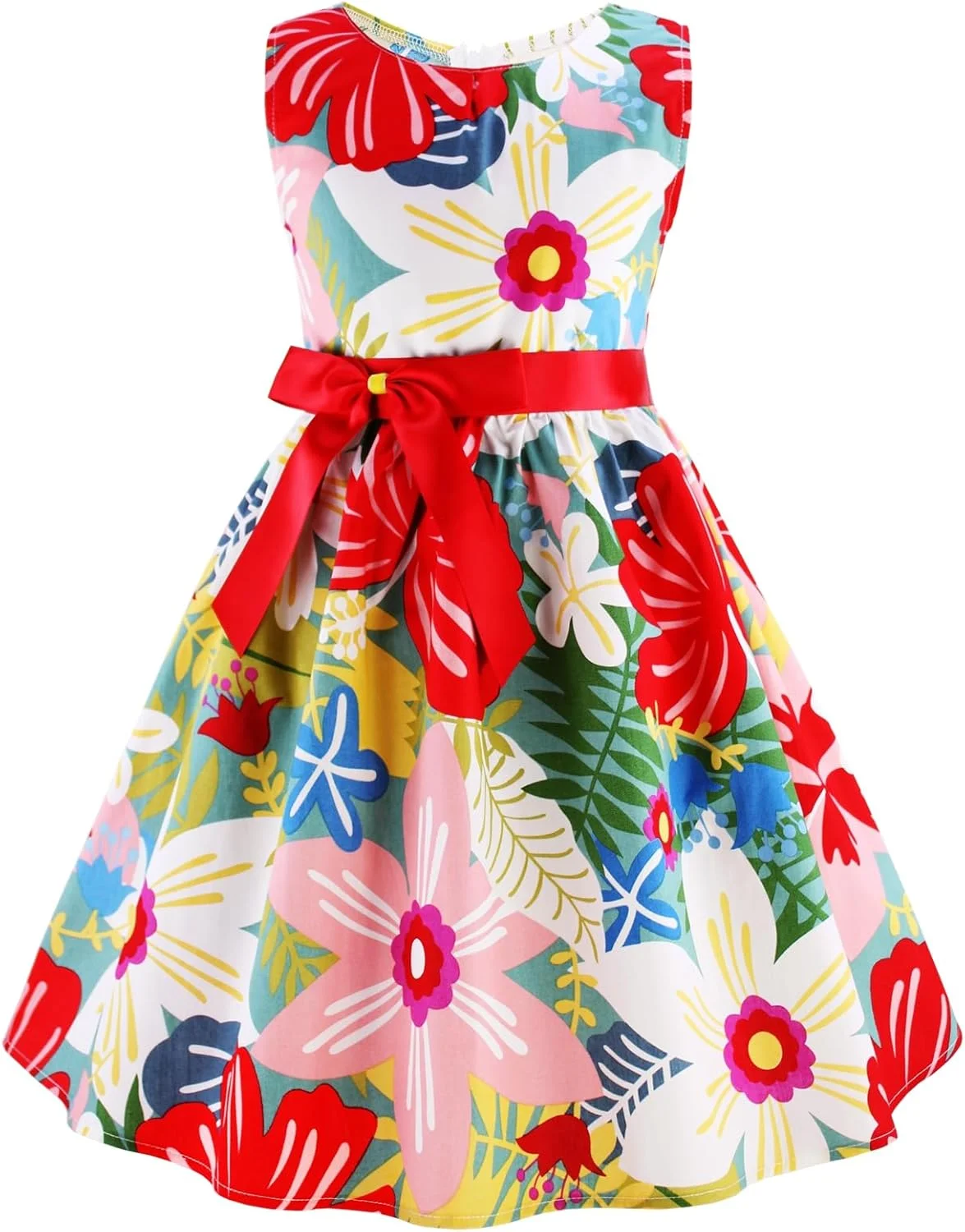 لباس دخترانه نخی گلدار مناسب لباس تابستانی دخترانه لباس دخترانه نخی گلدار مناسب لباس تابستانی دخترانه