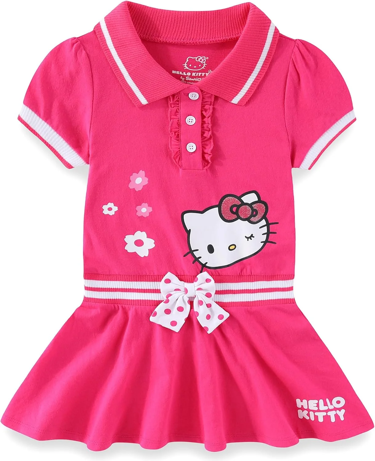 پیراهن تنیس دخترانه هلو کیتی برای کودکان نوپا و بزرگسالان (تک عددی) پیراهن تنیس دخترانه هلو کیتی برای کودکان نوپا و بزرگسالان (تک عددی)