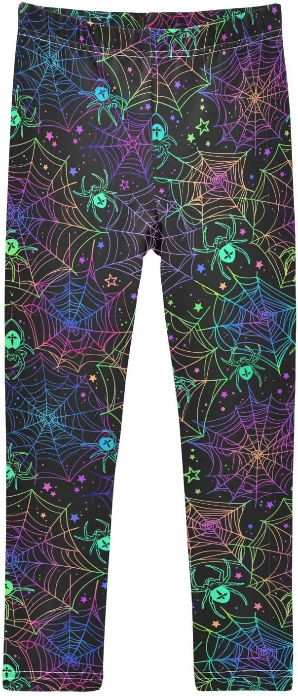 جوراب شلواری دخترانه طرح تار عنکبوت J JOYSAY، نرم و راحت، مناسب برای لباس های مد روز دخترانه