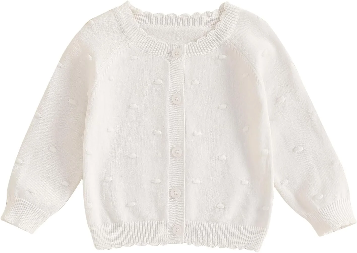 ژاکت بافتنی دخترانه نوزادی، گرم و نرم، دکمه دار، مناسب فصل زمستان، بلوز، ژاکت، لباس های پاییزی زیبا برای نوزاد