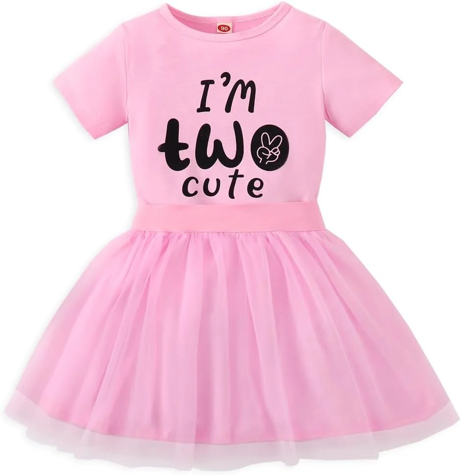 لباس تولد دو سالگی دخترانه، تیشرت بامزه "من دو ساله هستم" + دامن توتو، لباس تولد 2 سالگی دخترانه لباس تولد دو سالگی دخترانه، تیشرت بامزه "من دو ساله هستم" + دامن توتو، لباس تولد 2 سالگی دخترانه