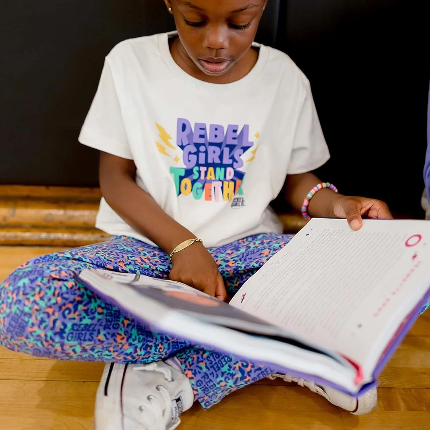 تی‌شرت آستین کوتاه یقه گرد دخترانه | 100% پنبه ارگانیک، لباس‌های شیک و غیررسمی رنگارنگ