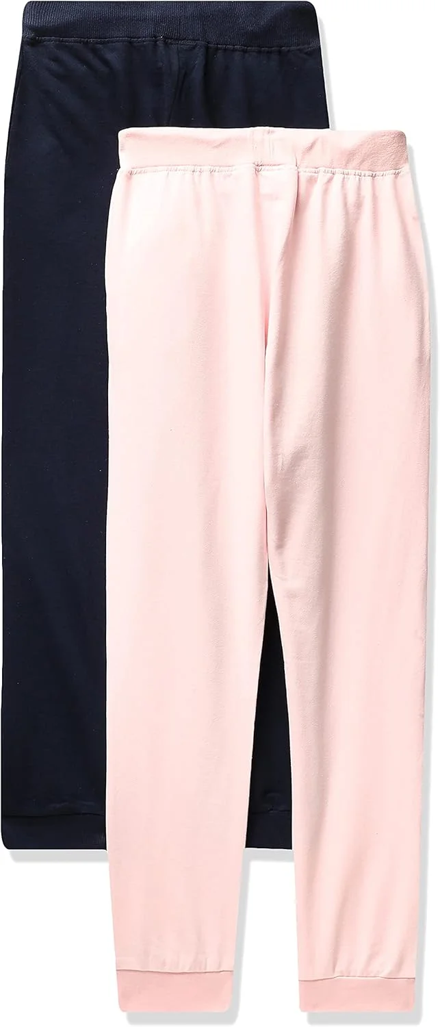 ست دو عددی شلوار ورزشی و جاگر دخترانه از جنس پنبه سوپر شانه‌شده با جیب بغل، مناسب استفاده روزمره، دویدن، ورزش و پیاده‌روی