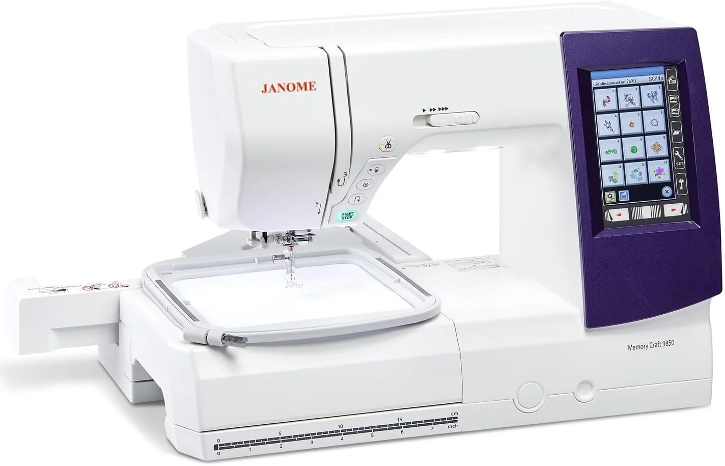 چرخ خیاطی و گلدوزی Janome Horizon Memory Craft 9850