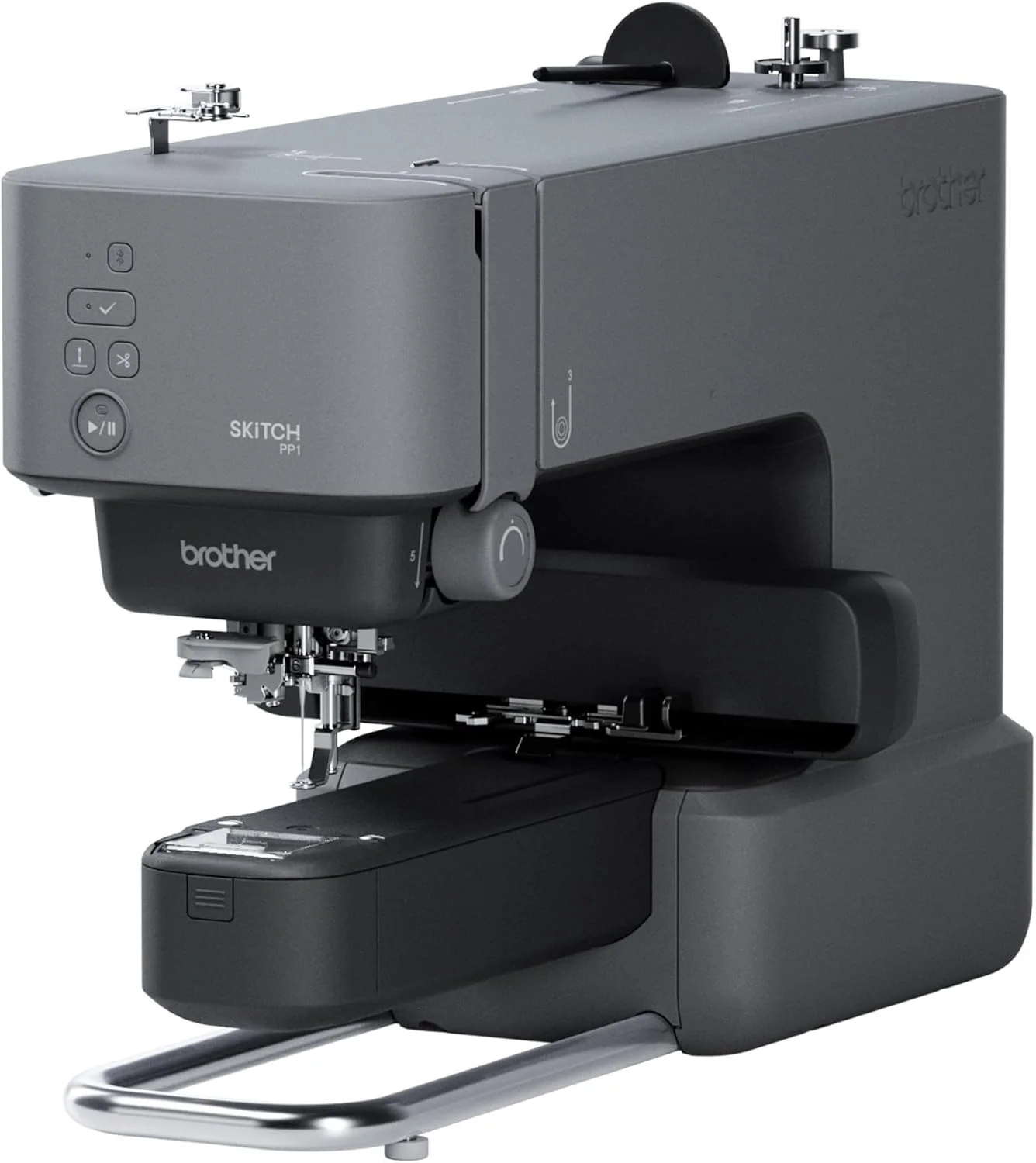 آرتمیو BROTHER SKITCH PP1 گلدوزی اتوماتیک، خاکستری
