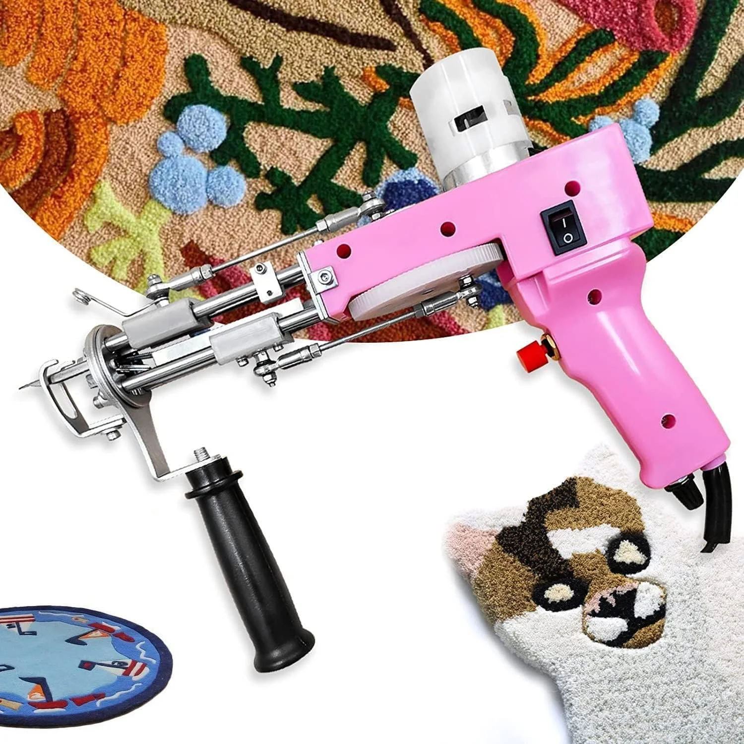 دستگاه بافت فرش برقی wzfdm، دستگاه گلدوزی صنعتی، دستگاه بافندگی حلقه ای