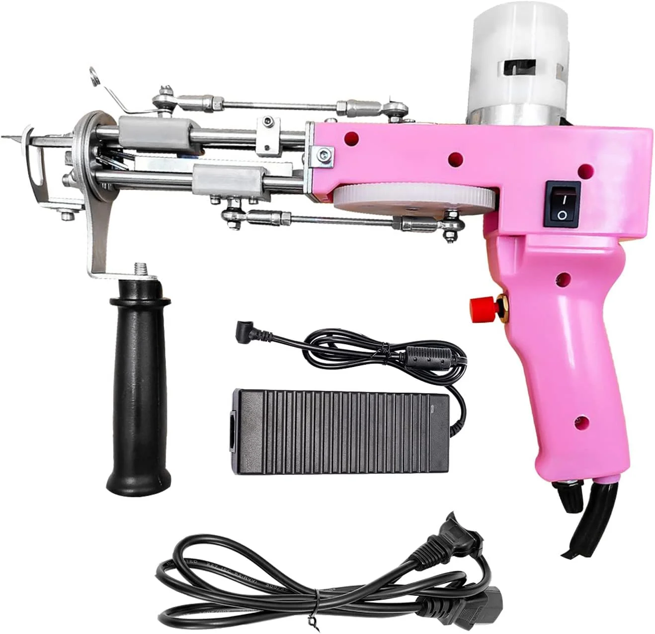 تفنگ برقی توفینگ فرش 2 در 1، دستگاه فلوکینگ بافندگی فرش، گلدوزی صنعتی، دستگاه بافندگی دستی DIY تفنگ برقی توفینگ فرش 2 در 1، دستگاه فلوکینگ بافندگی فرش، گلدوزی صنعتی، دستگاه بافندگی دستی DIY