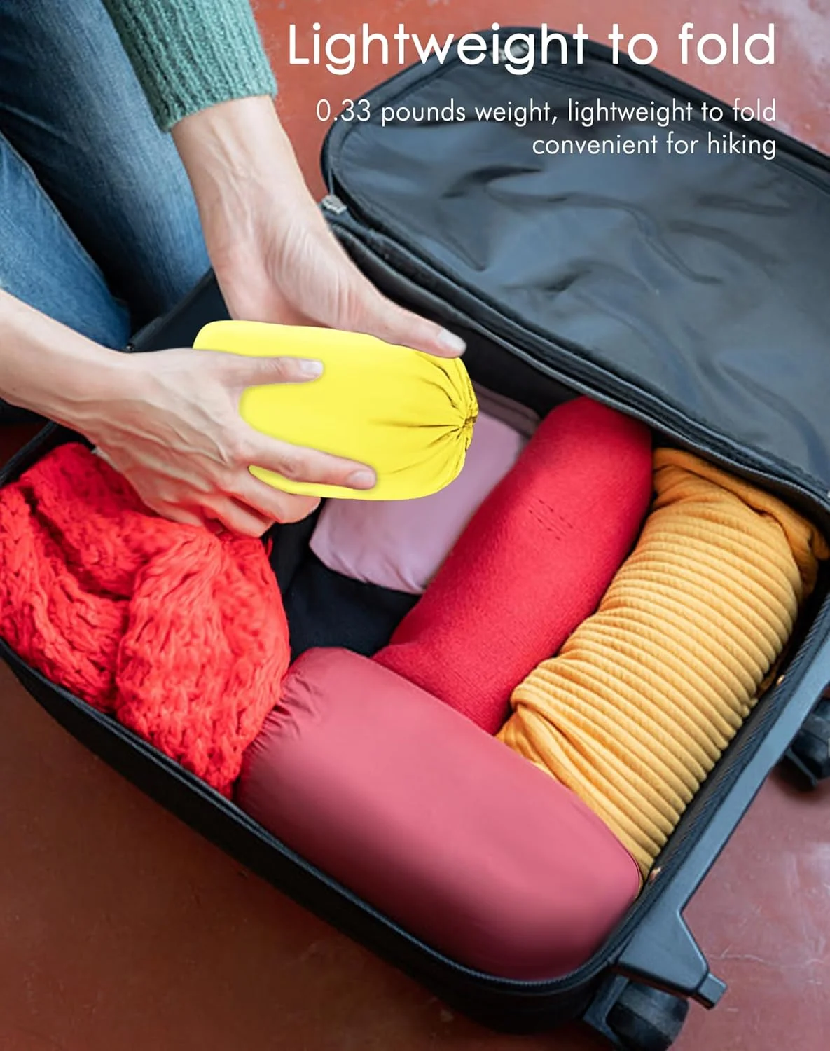 بارانی زنانه تاشو، ضدآب و سبک با کلاه، مناسب پیاده‌روی، مسافرت و فعالیت‌های فضای باز