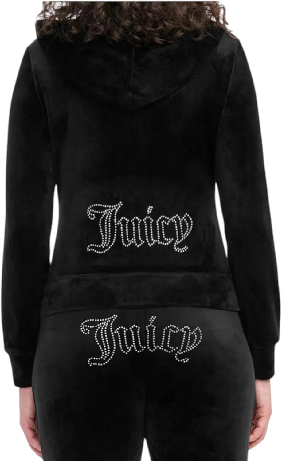 ژاکت ورزشی زنانه ولوور نگین دار Juicy Couture Hallow Bling