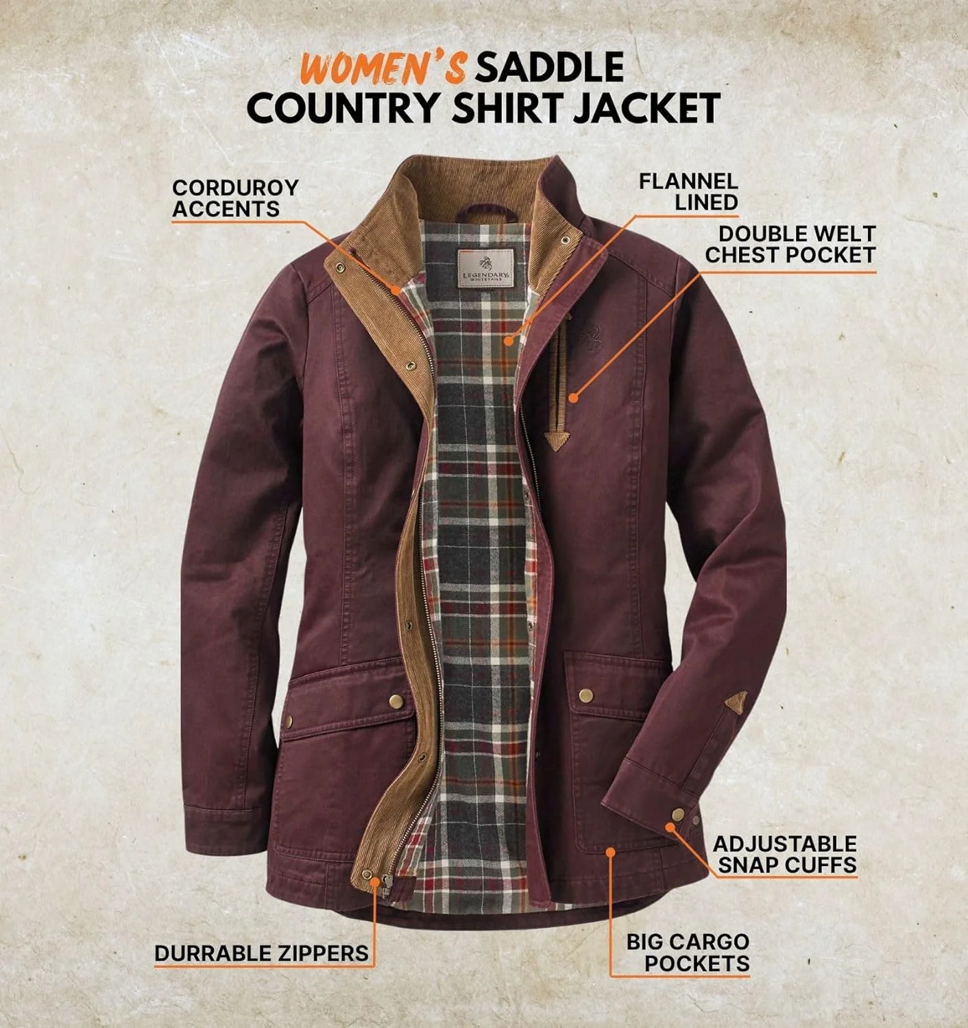 کت پیراهن زنانه Saddle Country