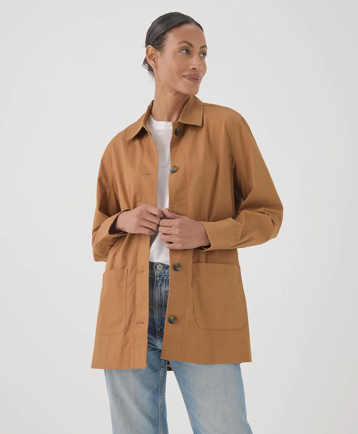 کت سبک وزن زنانه پنبه ارگانیک پکت کت سبک وزن زنانه پنبه ارگانیک پکت