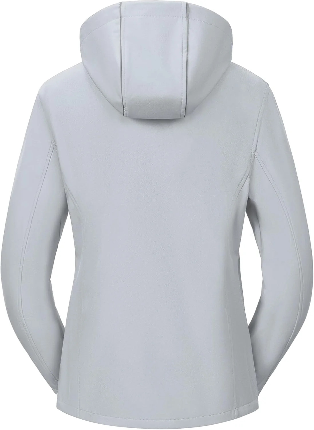 کاپشن سافت شل زنانه Pursky، ژاکت بارانی سبک وزن با آستر پشمی، ضد آب و گرم، بادگیر با کلاه قابل جدا شدن کاپشن سافت شل زنانه Pursky، ژاکت بارانی سبک وزن با آستر پشمی، ضد آب و گرم، بادگیر با کلاه قابل جدا شدن