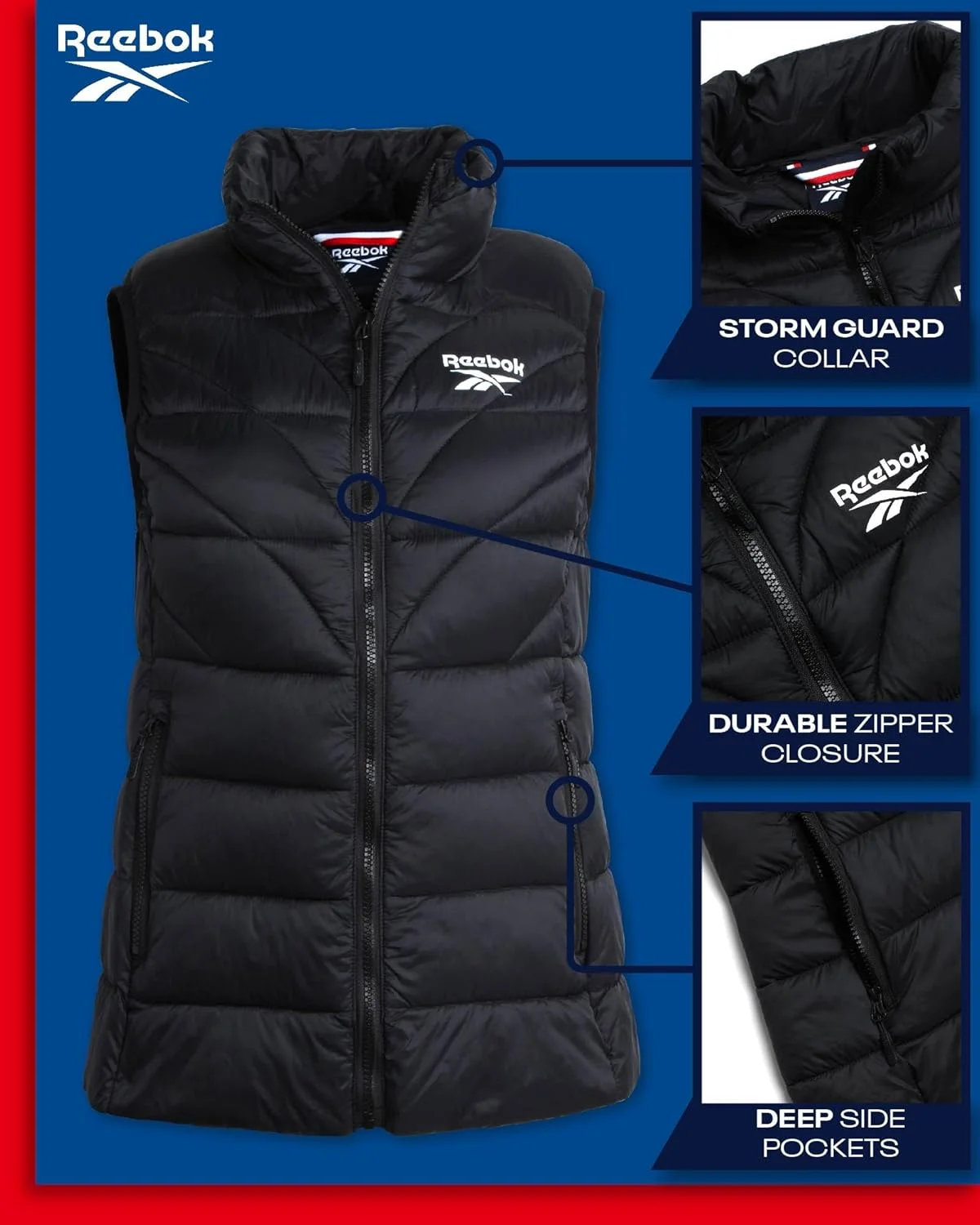 وست مدرن زنانه ریباک مدل Glacir Shield L