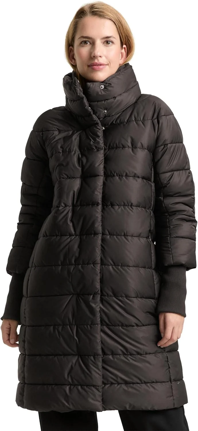 کاپشن بلند زنانه توم تیلور مدل 1042913 با یقه ایستاده