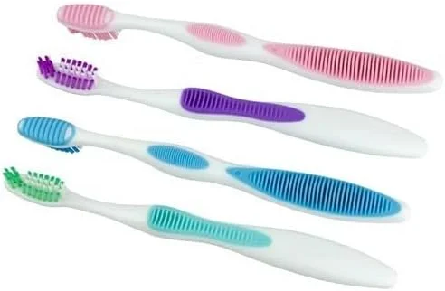 مسواک با کنترل دوگانه PLAKSMAKER - یک عدد با رنگ تصادفی