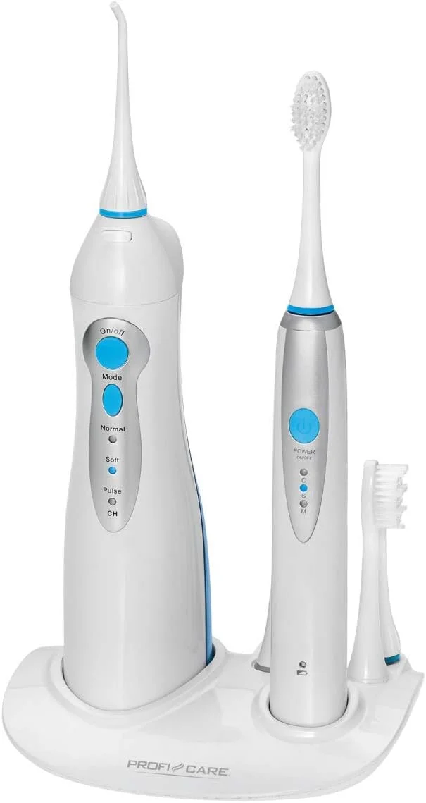 مسواک برقی پروفی کر + دستگاه شستشوی دهان مدل PC-3031، دو در یک