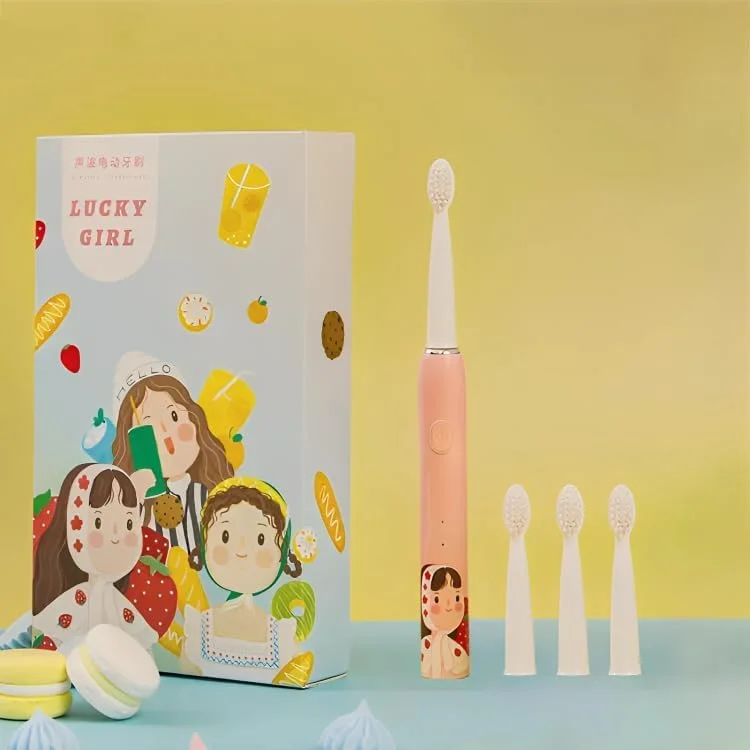 مسواک برقی ویبره ای قابل حمل با 3 حالت برای سفید کردن دندان - آبی