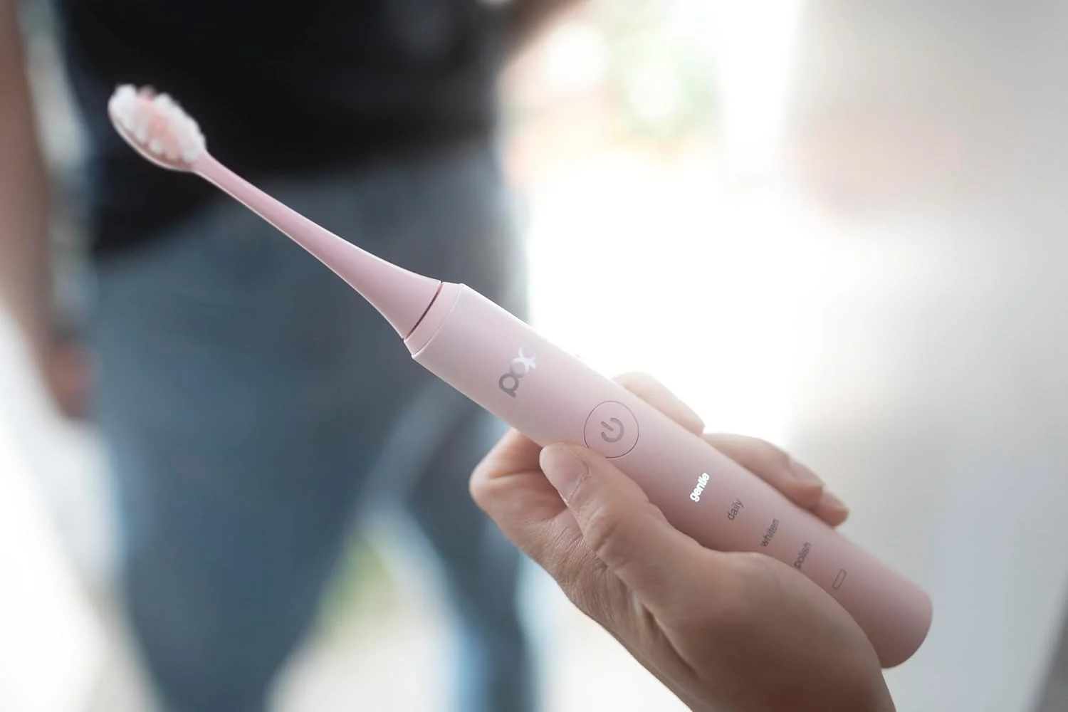 مسواک سونیک پرو 2.0 | مسواکی که به همه چیز فکر می کند | قابل شارژ - صورتی