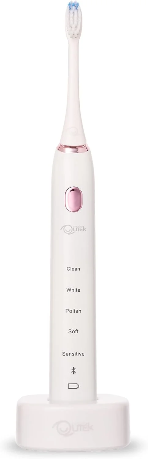 مسواک برقی Qutek DENTiCARE با فناوری هوشمند صوتی، شارژ بیسیم، 5 حالت مسواک زدن تا 40000 ضربه در دقیقه، اتصال به اپلیکیشن موبایل iOS و Android مسواک برقی Qutek DENTiCARE با فناوری هوشمند صوتی، شارژ بیسیم، 5 حالت مسواک زدن تا 40000 ضربه در دقیقه، اتصال به اپلیکیشن موبایل iOS و Android