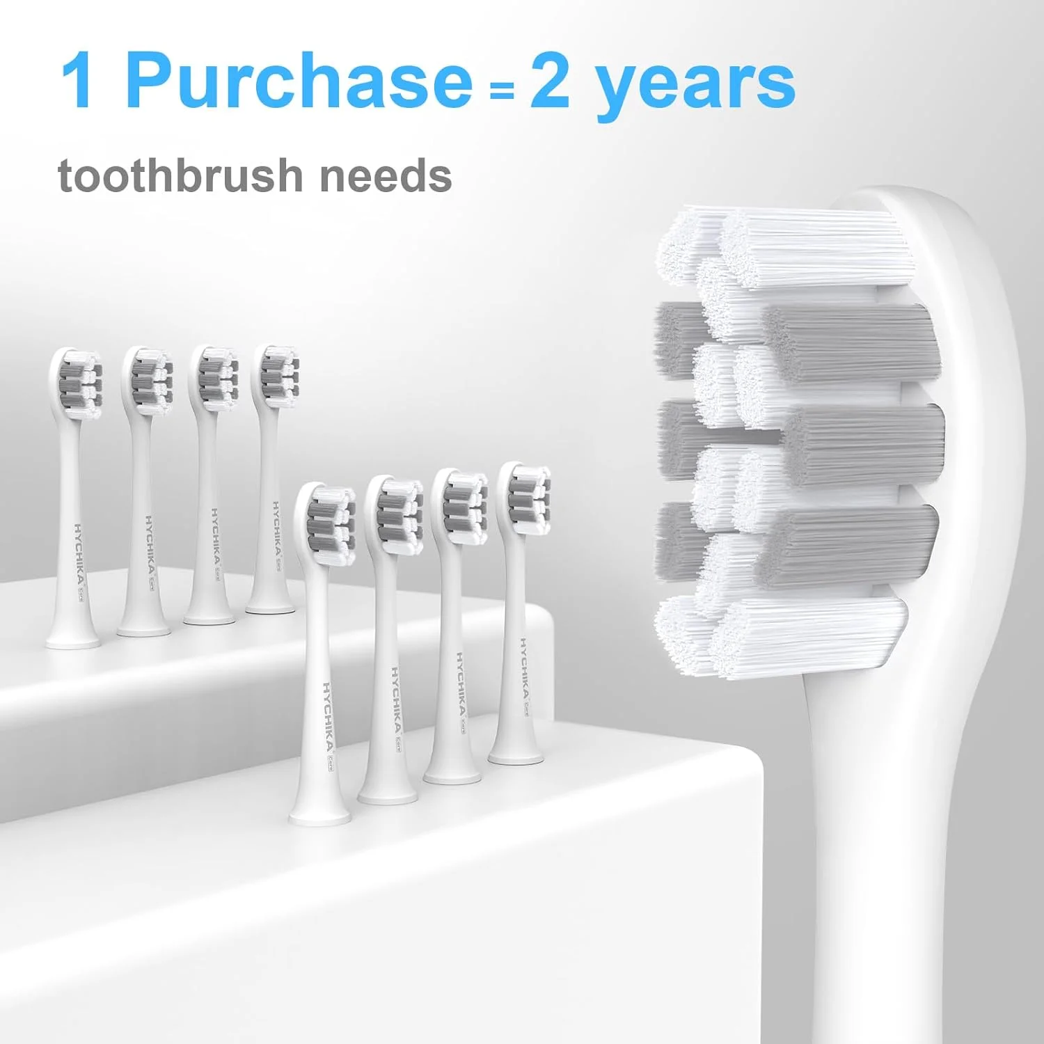 مسواک برقی قابل شارژ با عمر باتری 240 روز برای بزرگسالان، با ظرفیت بالای 2500 میلی آمپر ساعت، 8 عدد سری یدکی، 3 حالت کلاسیک، تایمر هوشمند 2 دقیقه ای، سفید مسواک برقی قابل شارژ با عمر باتری 240 روز برای بزرگسالان، با ظرفیت بالای 2500 میلی آمپر ساعت، 8 عدد سری یدکی، 3 حالت کلاسیک، تایمر هوشمند 2 دقیقه ای، سفید