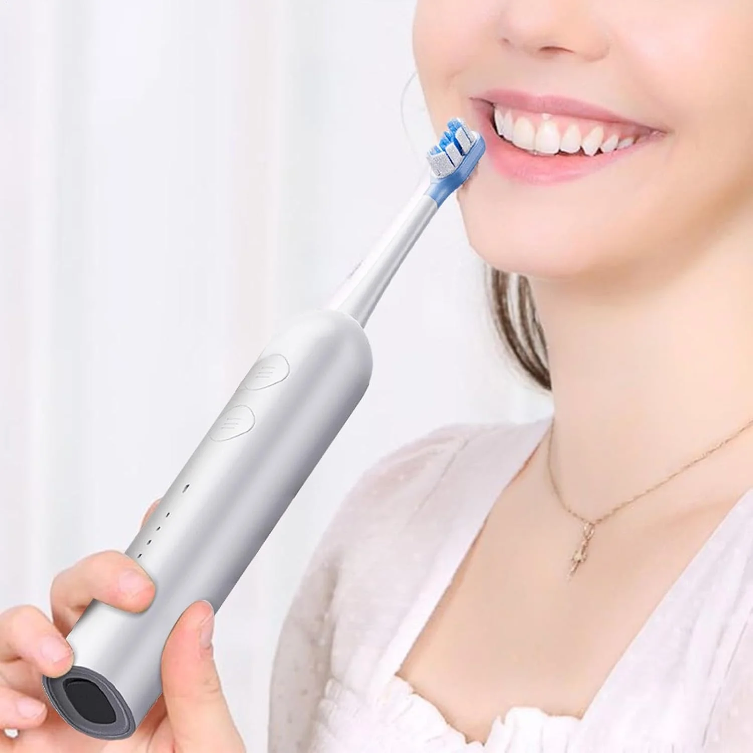 مسواک سر گرد - دسته ضد لغزش ضد آب با برس نرم برای تمیز کردن دندان - لوازم بهداشت دهان و دندان، لوازم تمیز کننده عمیق با 2 سر برس مسواک سر گرد - دسته ضد لغزش ضد آب با برس نرم برای تمیز کردن دندان - لوازم بهداشت دهان و دندان، لوازم تمیز کننده عمیق با 2 سر برس