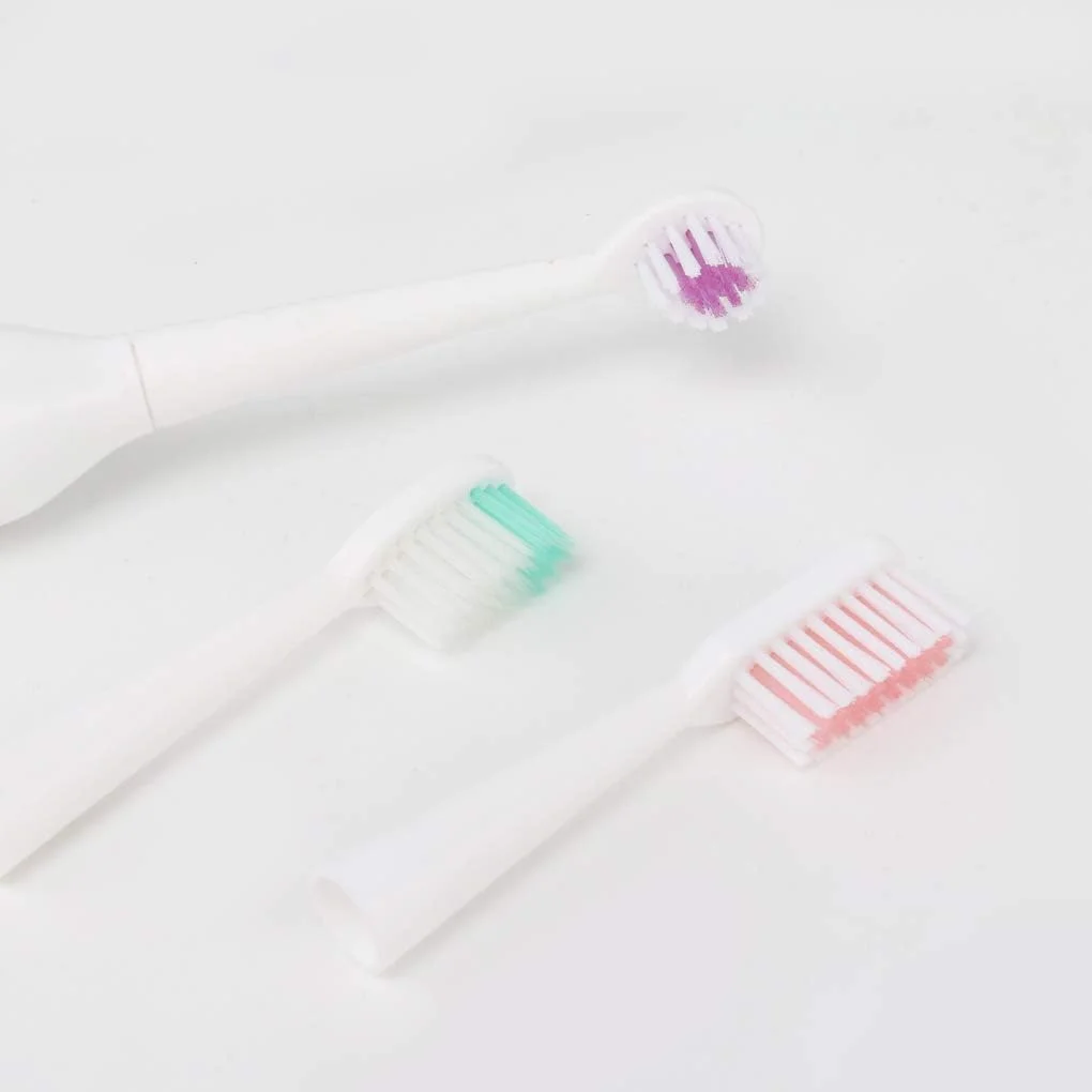 مسواک برقی Showay Hegerby، مسواک ماساژور برای بزرگسالان، ضد آب، قابل حمل برای سفر، سفید کننده دندان با 2 سری مسواک برقی Showay Hegerby، مسواک ماساژور برای بزرگسالان، ضد آب، قابل حمل برای سفر، سفید کننده دندان با 2 سری