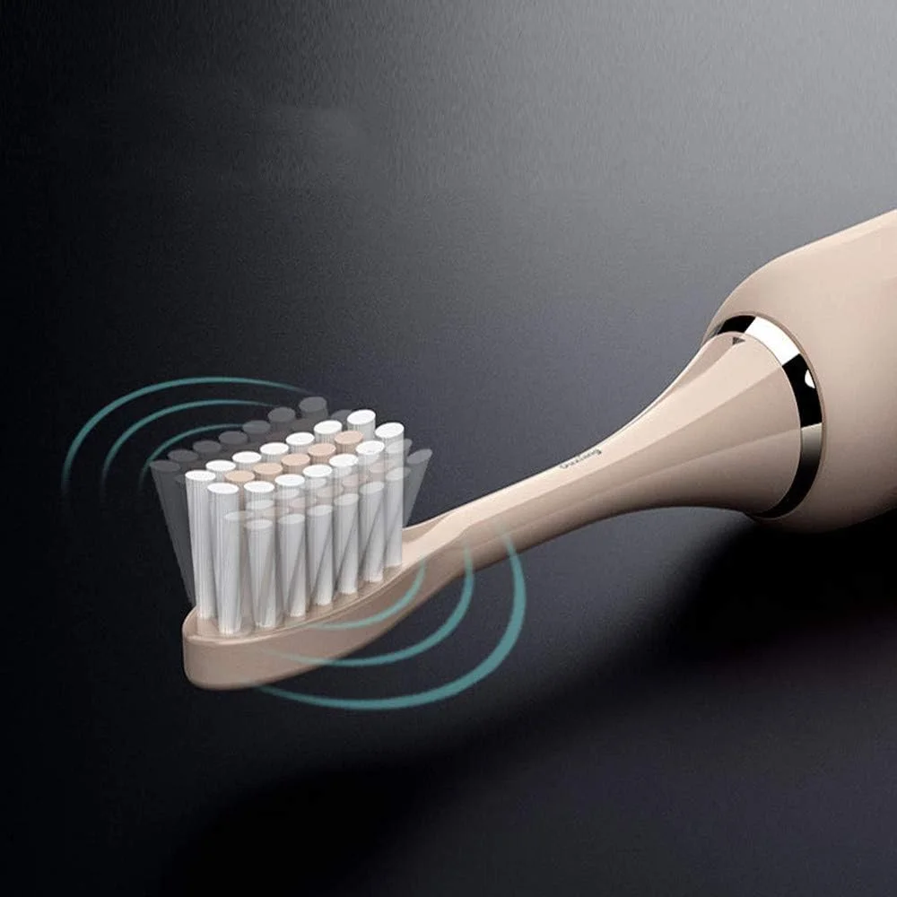 مسواک برقی صوتی عمودی Shiyu، برس زدن کاملا اتوماتیک بالا و پایین برای تمیز کردن دهان، M