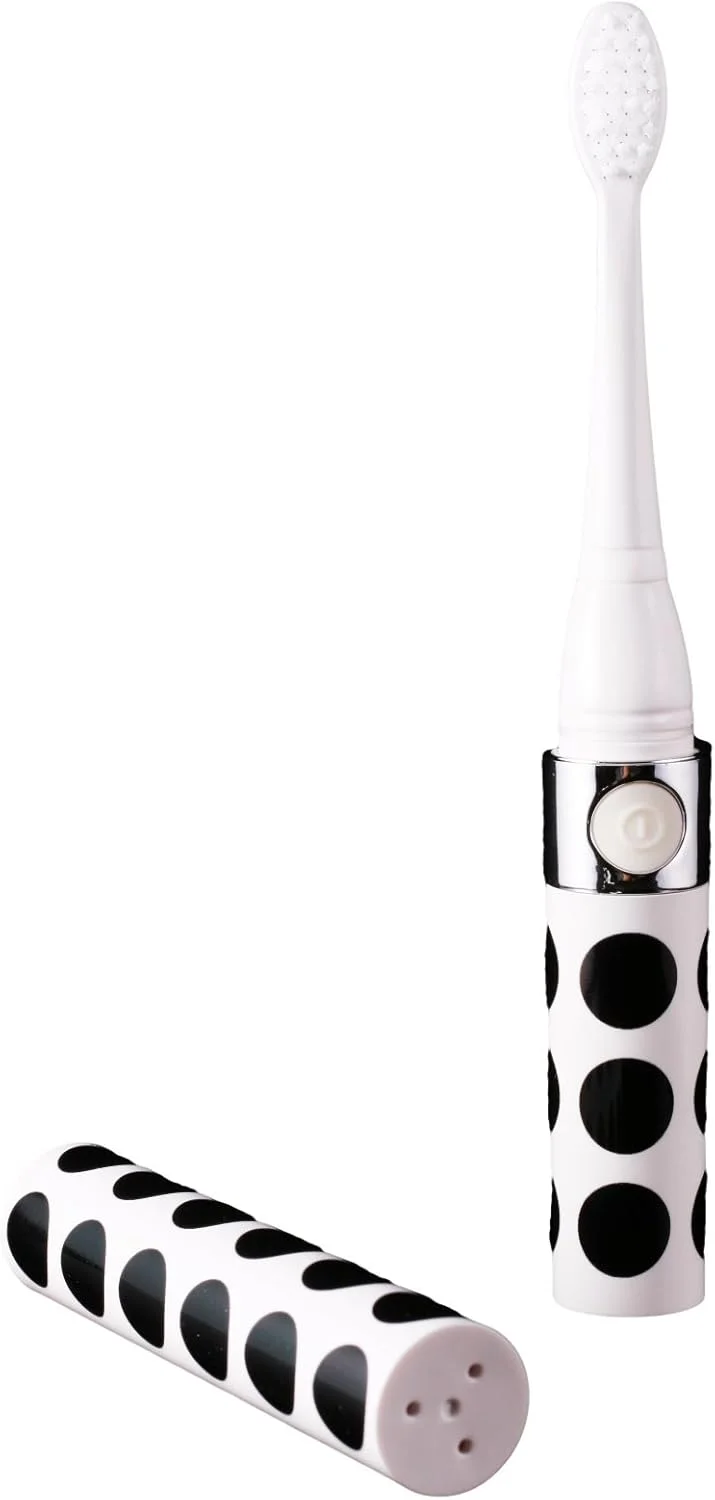 (خال خال مشکی) - مسواک برقی HI-923 خال خال مشکی (سایز قابل حمل/مسافرتی)