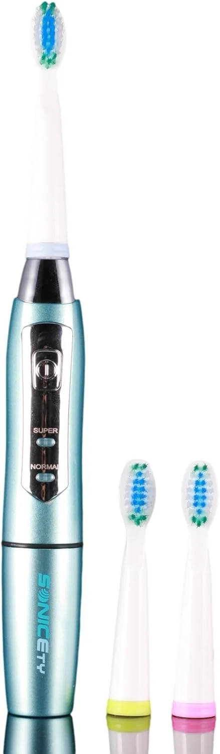 مسواک برقی HI-910 آبی آسمانی (بسته ارزشمند شامل 3 سر مسواک)