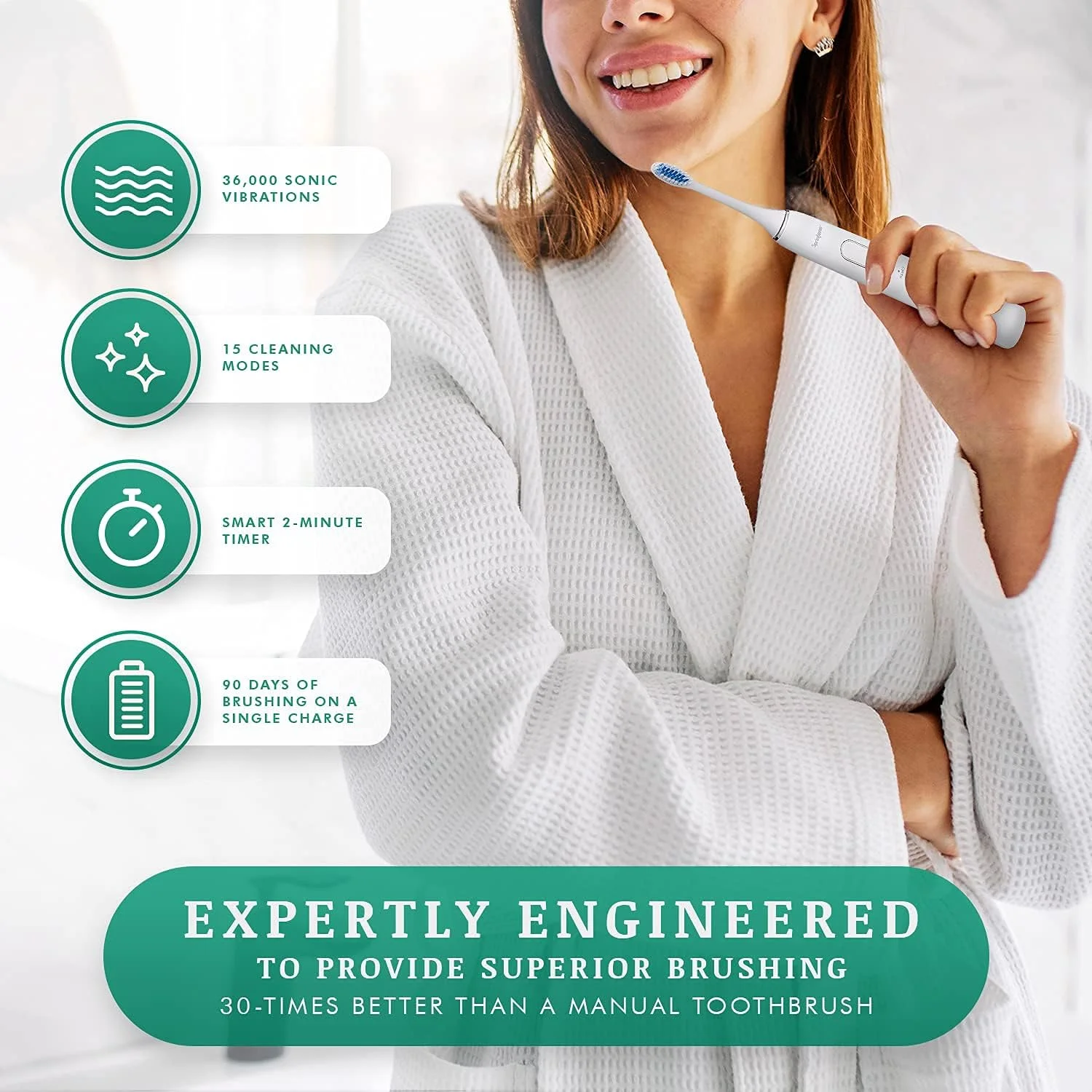 مسواک اسپرین جین برای رفع لکه