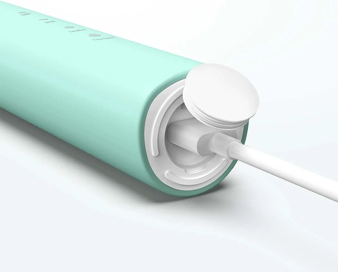 مسواک برقی صوتی JIMMY T6 IPX7 با 4 حالت استفاده، سری تعویضی و عملکرد مراقبت از پوست با سری مخصوص صورت