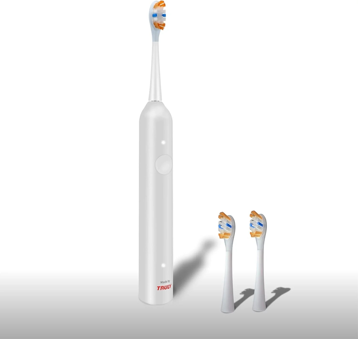 مسواک برقی صوتی بزرگسالان مدل FC1800 – 200 روز شارژدهی باتری، برس های DuPont، شارژ سریع مغناطیسی، پایه سیلیکونی نرم، ضد آب IPX7، مناسب سفر – سفید