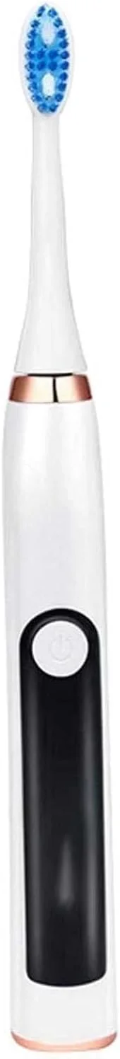 مسواک برقی UOOD با پاکسازی صوتی قدرتمند - مسواک قابل شارژ با تایمر، 5 حالت، 2 سر برس، 4 ساعت شارژ برای 30 روز، مسواک سفید کننده برای بزرگسالان و کودکان، پاکسازی قدرتمند