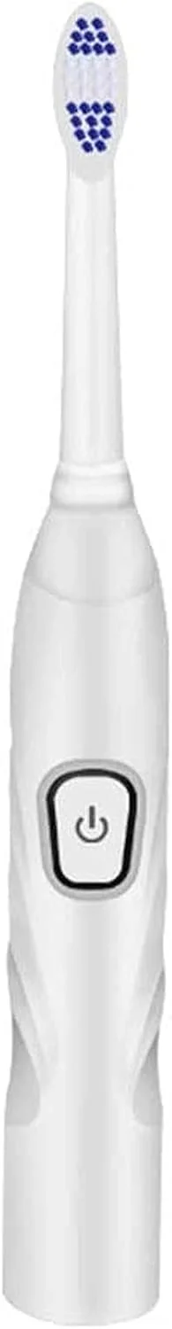 مسواک برقی شارژی UOOD، مسواک صوتی سفید کننده برای بزرگسالان و نوجوانان با 3 حالت، 2 سر برس و 2 جعبه مسافرتی، عملکرد تمیز کنندگی قدرتمند (رنگ: سفید)