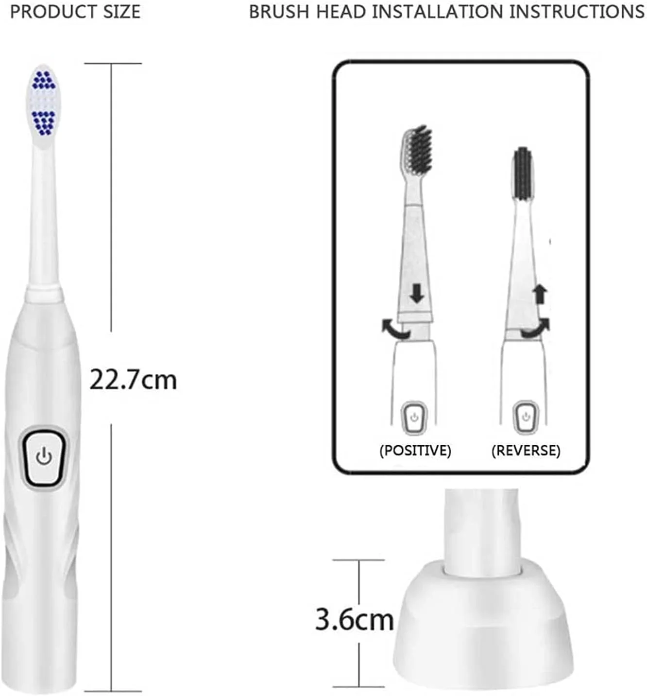 مسواک برقی شارژی UOOD، مسواک صوتی سفید کننده برای بزرگسالان و نوجوانان با 3 حالت، 2 سر برس و 2 جعبه مسافرتی، عملکرد تمیز کنندگی قدرتمند (رنگ: سفید) مسواک برقی شارژی UOOD، مسواک صوتی سفید کننده برای بزرگسالان و نوجوانان با 3 حالت، 2 سر برس و 2 جعبه مسافرتی، عملکرد تمیز کنندگی قدرتمند (رنگ: سفید)