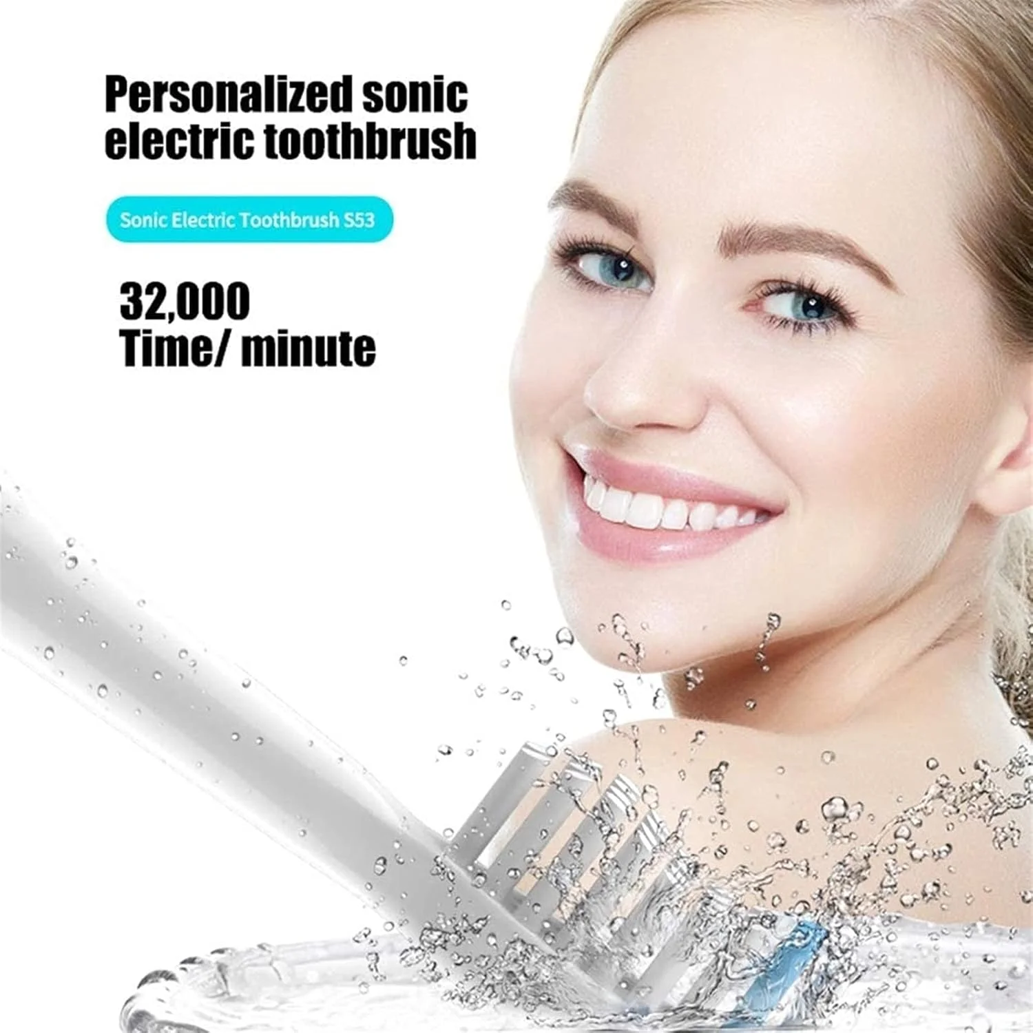 مسواک برقی، مسواک برقی بزرگسالان با 5 حالت، مسواک برقی بزرگسالان شامل 2 سر جایگزین با عملکرد تمیز کنندگی قوی (رنگ: مشکی) مسواک برقی، مسواک برقی بزرگسالان با 5 حالت، مسواک برقی بزرگسالان شامل 2 سر جایگزین با عملکرد تمیز کنندگی قوی (رنگ: مشکی)