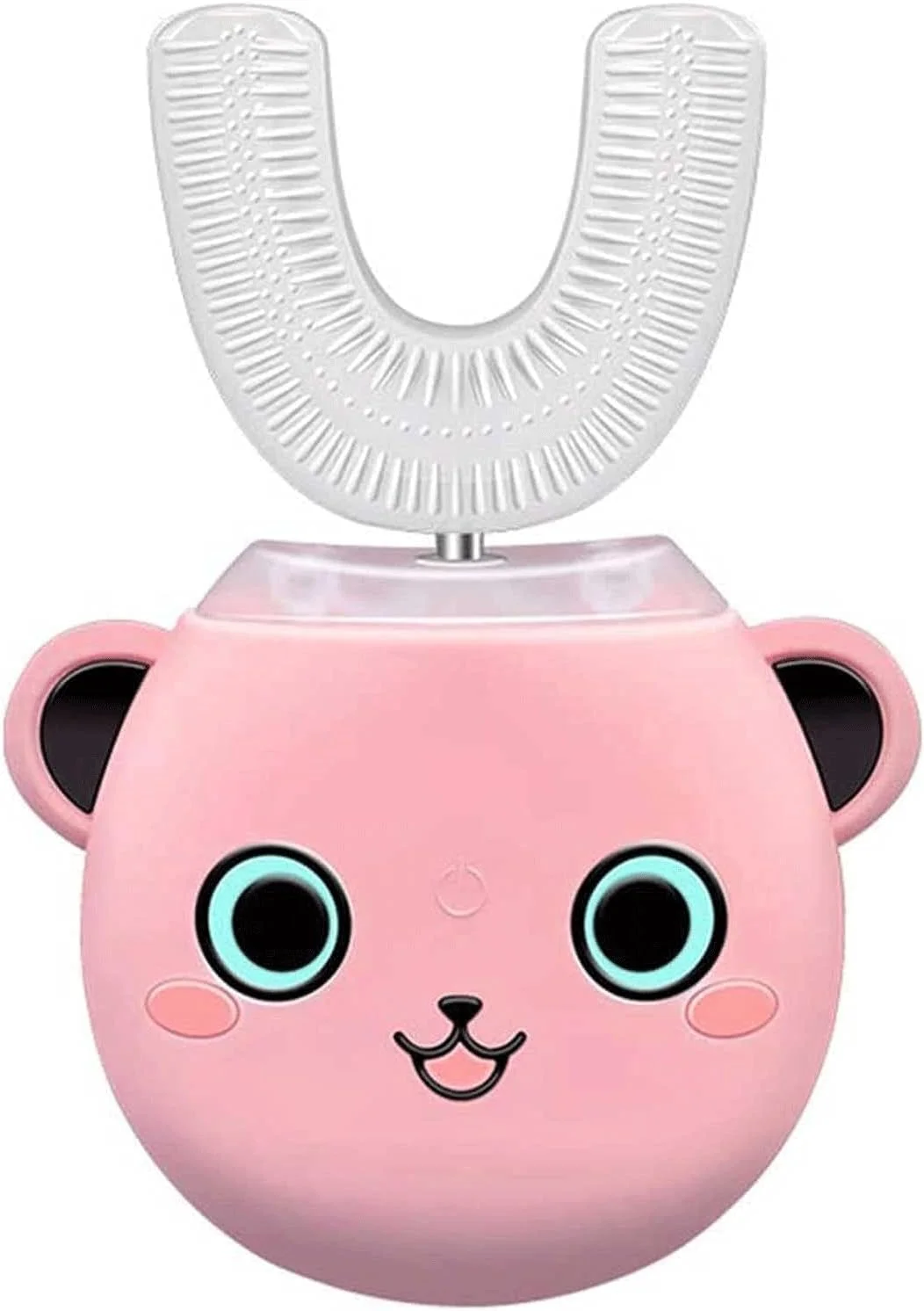 مسواک برقی اتوماتیک هوشمند صوتی کودکان UOOD، مسواک نوع U قابل شارژ برای کودکان، قابل شستشو، دو منظوره برای منزل و مسافرت، حمل آسان