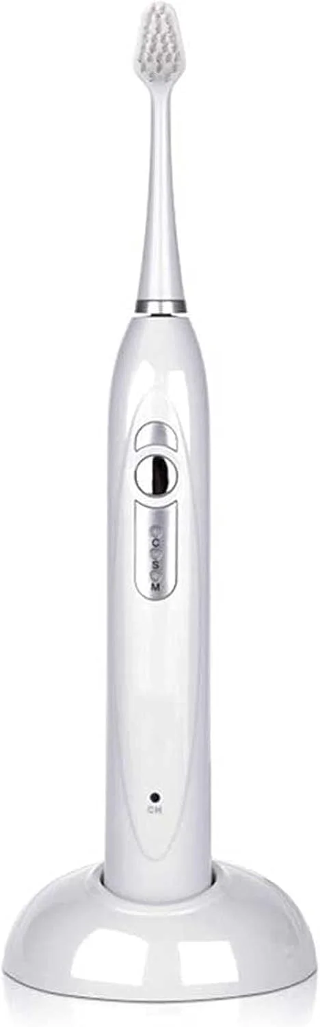 مسواک برقی، مسواک برقی سونیک برای بزرگسالان و کودکان، 2 سری مسواک، 3 حالت حافظه، مسواک قابل شارژ با تایمر، عملکرد پاک کنندگی قدرتمند