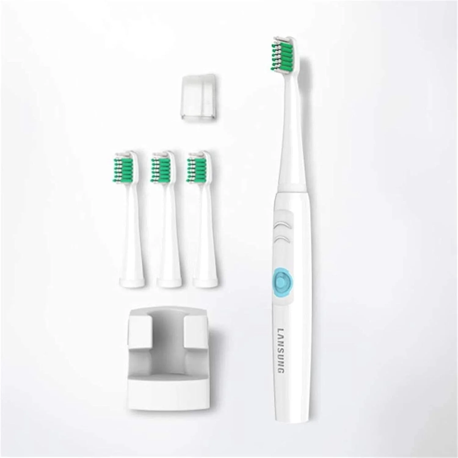 مسواک برقی UOOD، سفید کننده صوتی با قدرت 30000 VPM، مسواک های برقی قابل شارژ برای بزرگسالان و کودکان، 4 سر برس، عملکرد تمیز کنندگی قوی ضد آب (رنگ: صورتی)