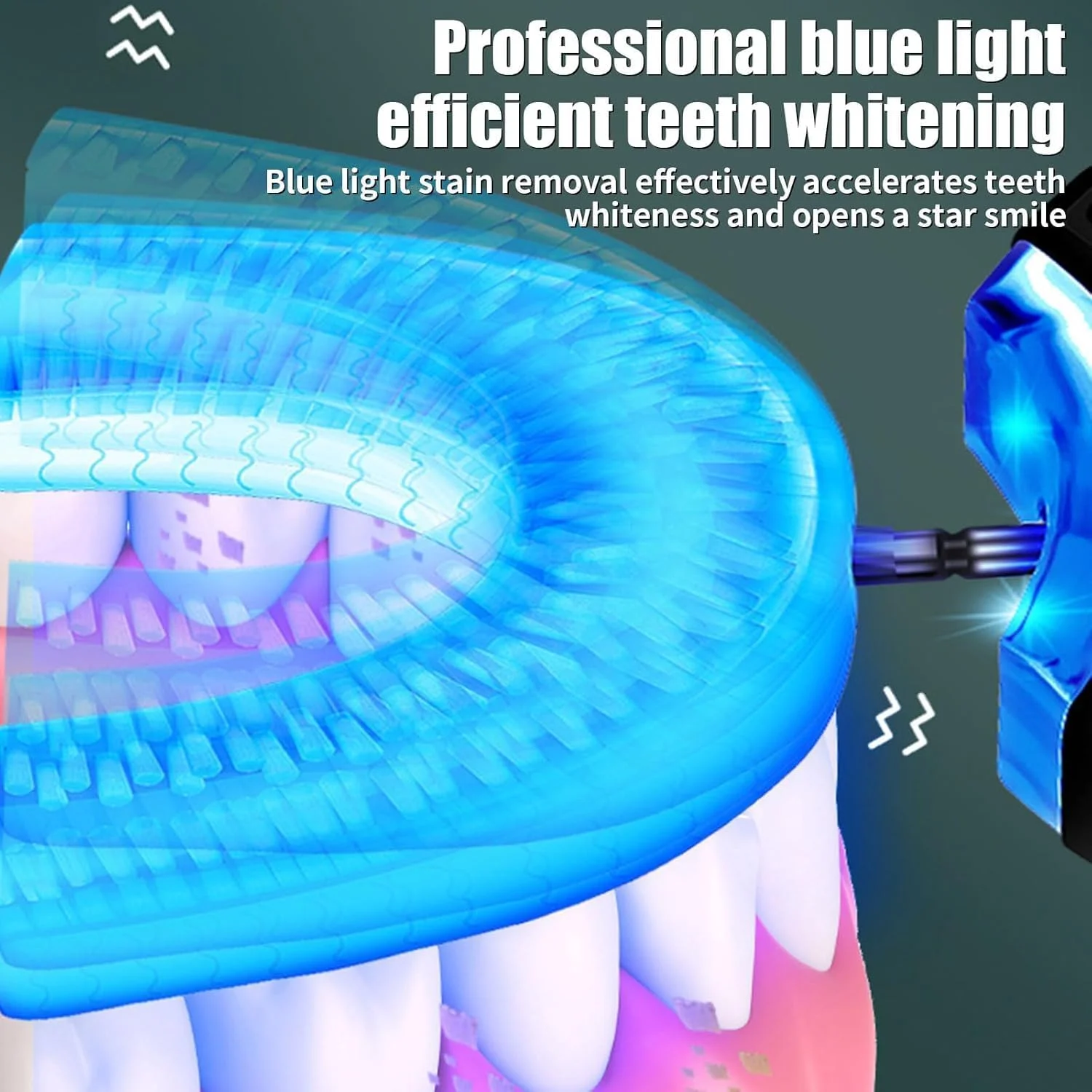 مسواک برقی اولتراسونیک WingFly با برس های ارتقا یافته 360 درجه، مسواک اتوماتیک کامل U شکل، مسواک صوتی هوشمند تمیز کننده بی سیم بزرگسالان (مشکی، M) مسواک برقی اولتراسونیک WingFly با برس های ارتقا یافته 360 درجه، مسواک اتوماتیک کامل U شکل، مسواک صوتی هوشمند تمیز کننده بی سیم بزرگسالان (مشکی، M)