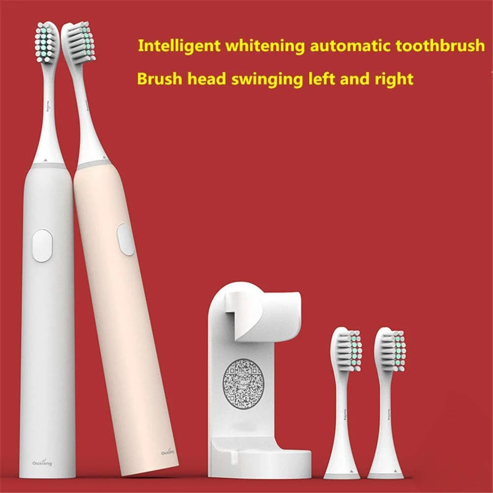 مسواک برقی صوتی XJZM، 4 حالت، 2 سر برس، شارژ سریع USB، منبع تغذیه، 1 ساعت شارژ، حداقل 30 روز استفاده (صورتی) مسواک برقی صوتی XJZM، 4 حالت، 2 سر برس، شارژ سریع USB، منبع تغذیه، 1 ساعت شارژ، حداقل 30 روز استفاده (صورتی)