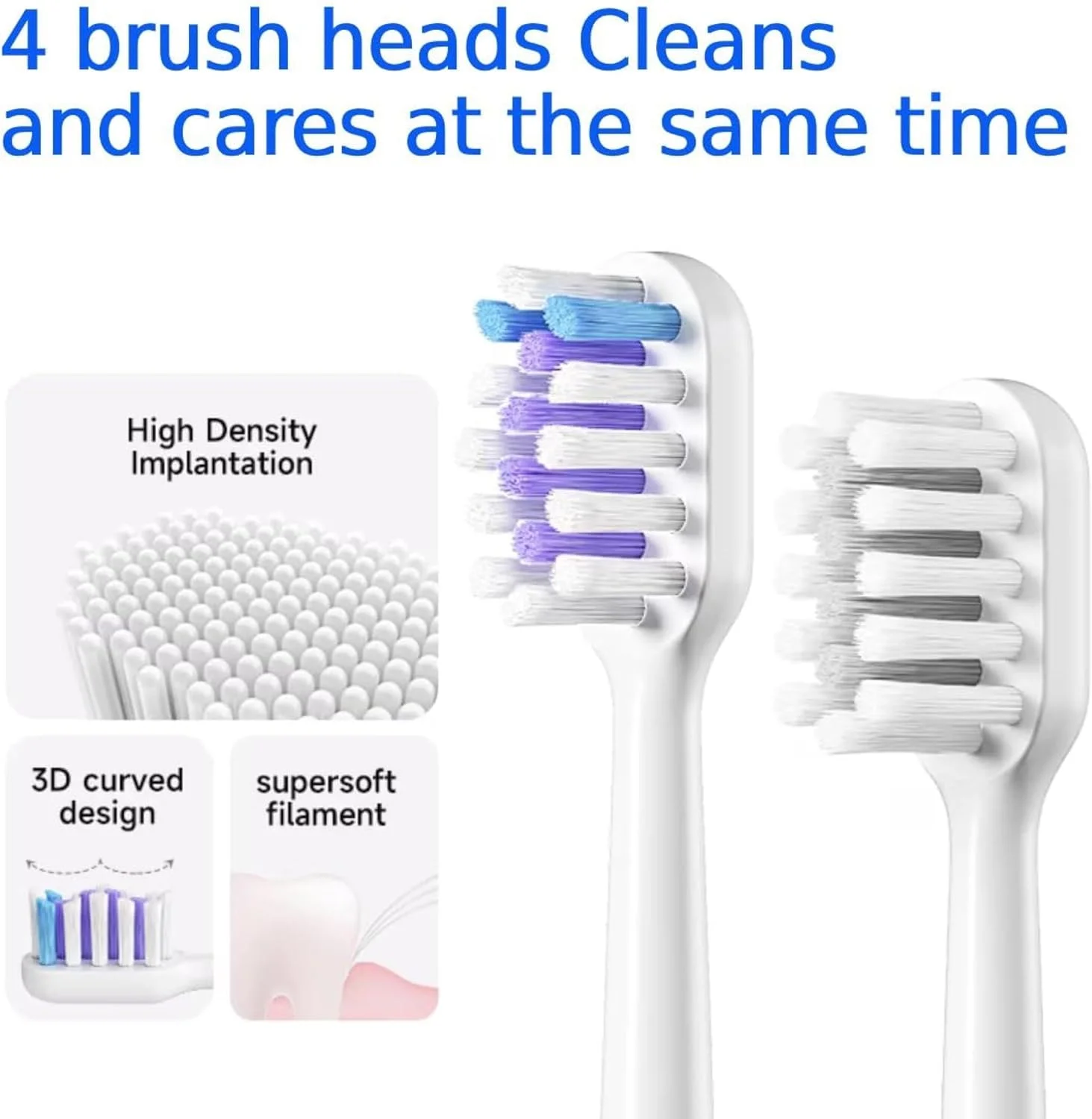 مسواک برقی سونیک Reva X1 با 4 سری مسواک برای بزرگسالان - دارای حالت های رفت و برگشتی و لرزشی، 5 حالت سرعت، عمر باتری 60 روزه، ضد آب IPX7، قابل شارژ مسواک برقی سونیک Reva X1 با 4 سری مسواک برای بزرگسالان - دارای حالت های رفت و برگشتی و لرزشی، 5 حالت سرعت، عمر باتری 60 روزه، ضد آب IPX7، قابل شارژ