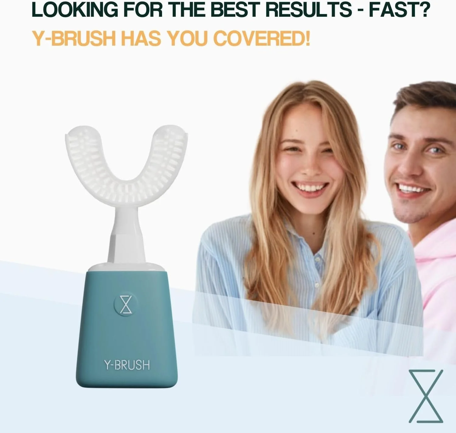 مسواک برقی صوتی Y-Brush Essential - عمر باتری 3 ماهه - 4 حالت لرزش - بسته ضروری بزرگسال (ضروری، بزرگسال (12-99 سال)) مسواک برقی صوتی Y-Brush Essential - عمر باتری 3 ماهه - 4 حالت لرزش - بسته ضروری بزرگسال (ضروری، بزرگسال (12-99 سال))